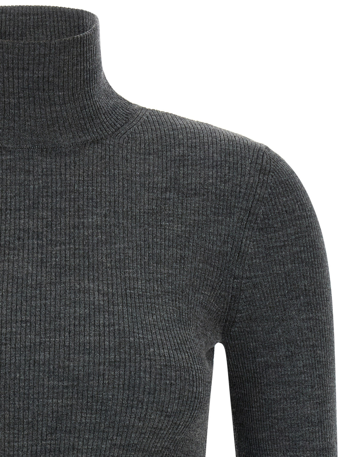 Max Mara Cavallo Turtleneck Sweater Grey