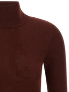 Max Mara Cavallo Turtleneck Sweater Red