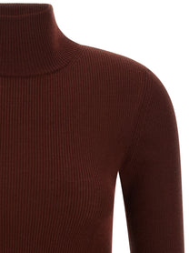 Max Mara Cavallo Turtleneck Sweater Red