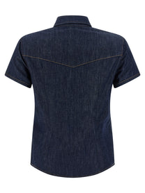 Khaite Cavazos Shirt Blue
