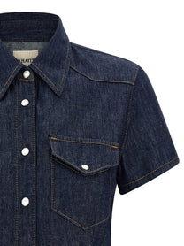 Khaite Cavazos Shirt Blue