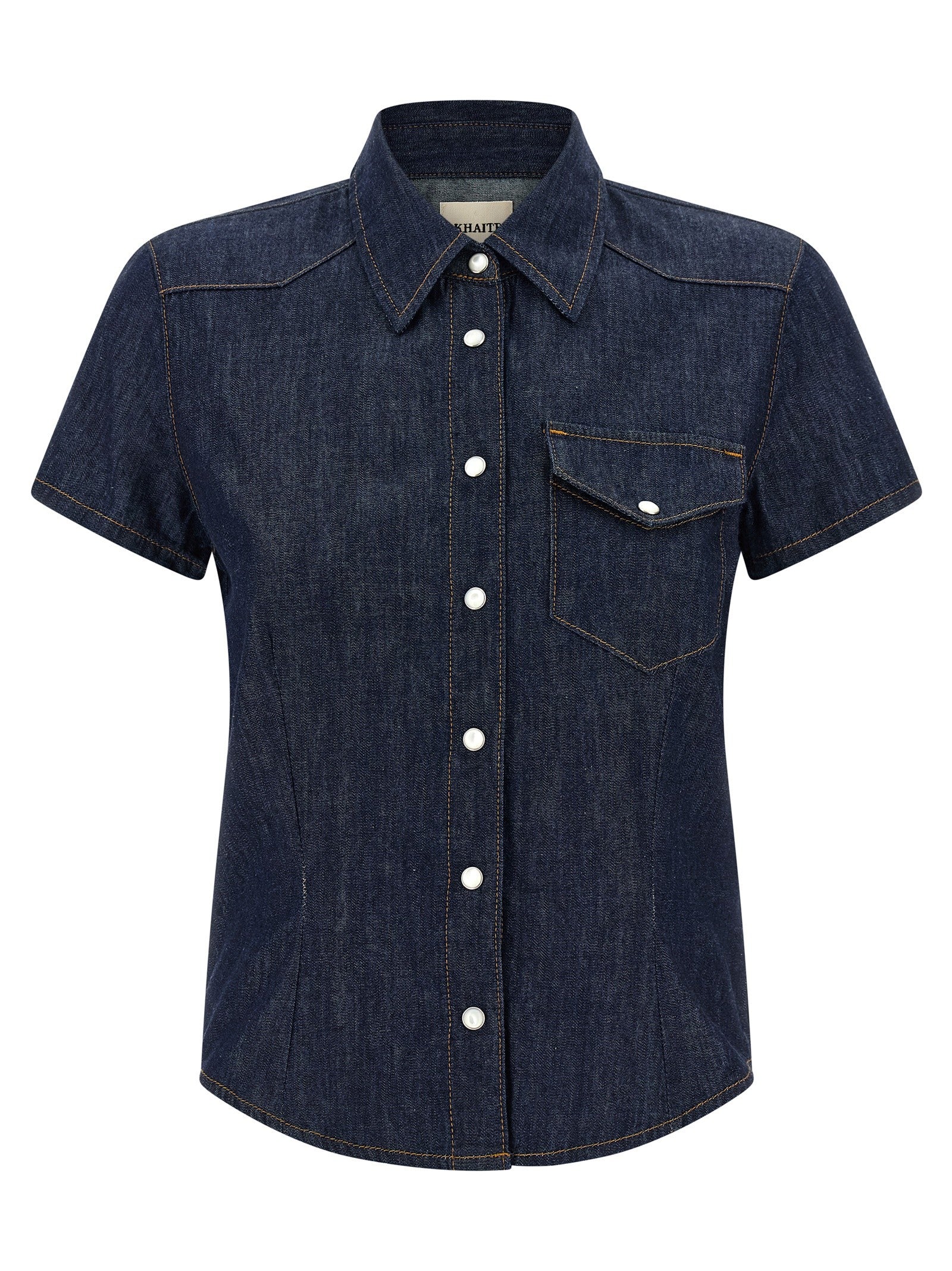 Khaite Cavazos Shirt Blue