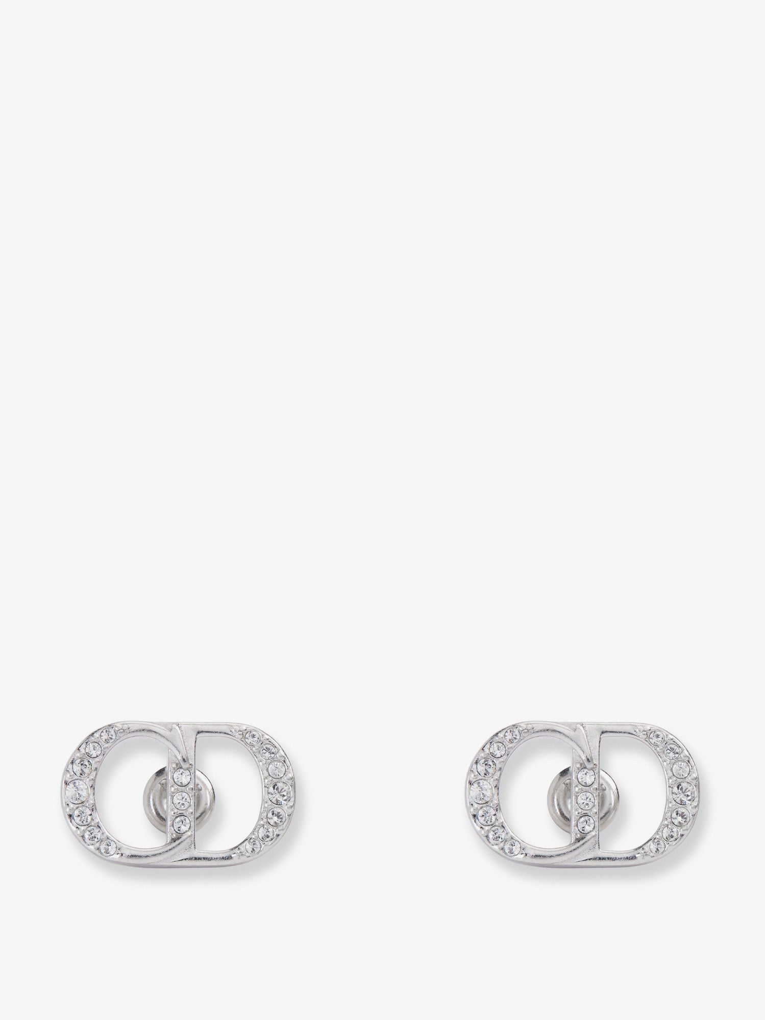 Dior Women's CD Icon Sterling Silver Earrings Silver