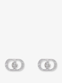 Dior Women's CD Icon Sterling Silver Earrings Silver