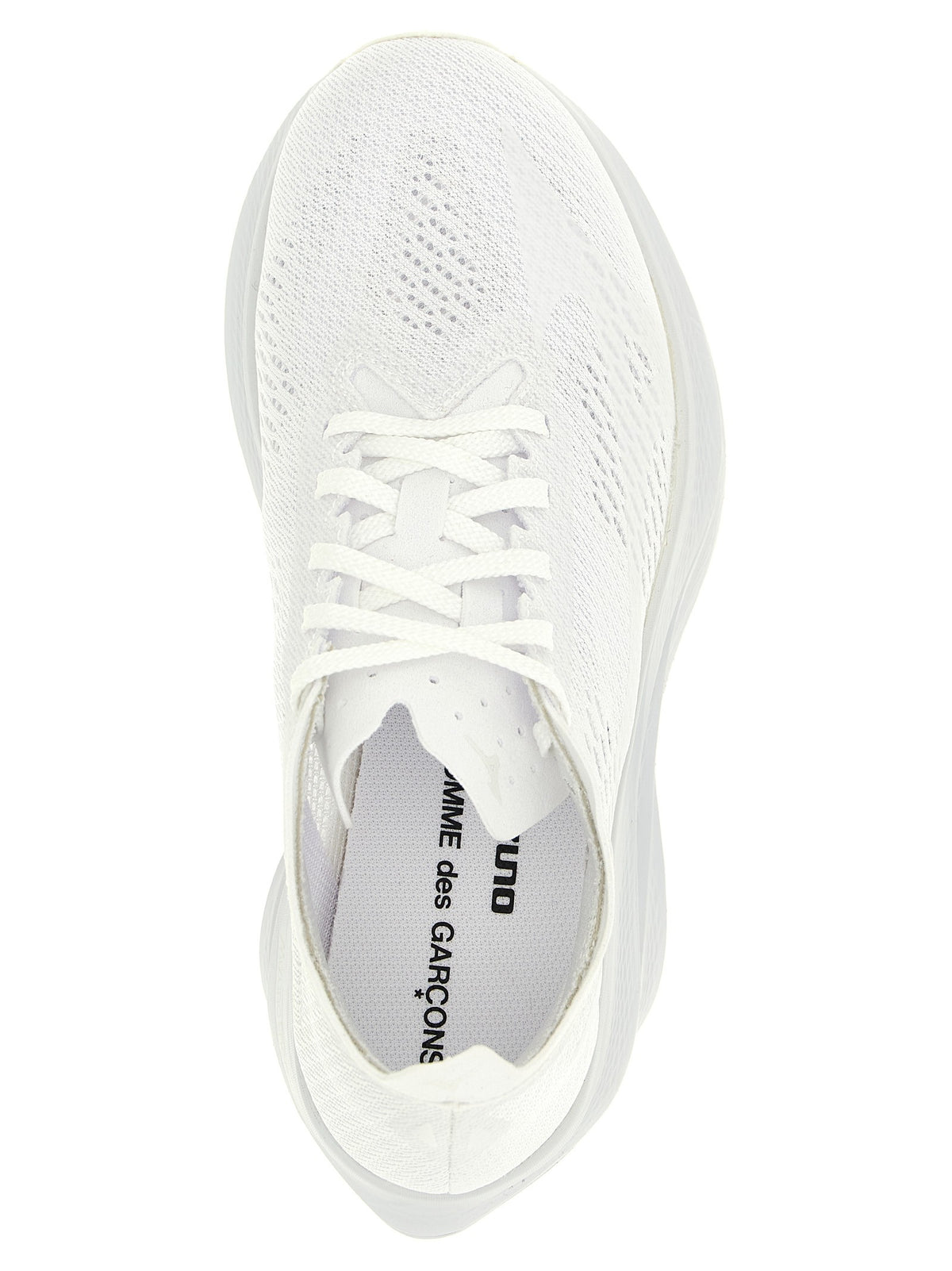 Comme Des Garçons Cdg Mizuno Wave Rebellion Pro Sneakers White, view 4