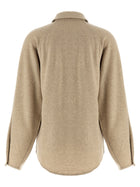 Max Mara Ceci Overshirt Beige, view 2