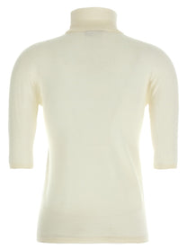 Max Mara Cecina Turtleneck Sweater White