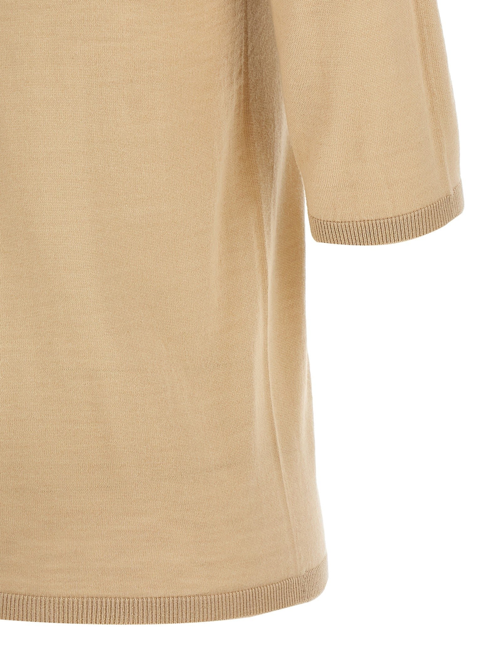 Max Mara Cecina Turtleneck Sweater Beige