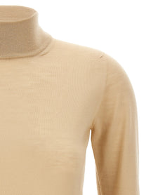 Max Mara Cecina Turtleneck Sweater Beige