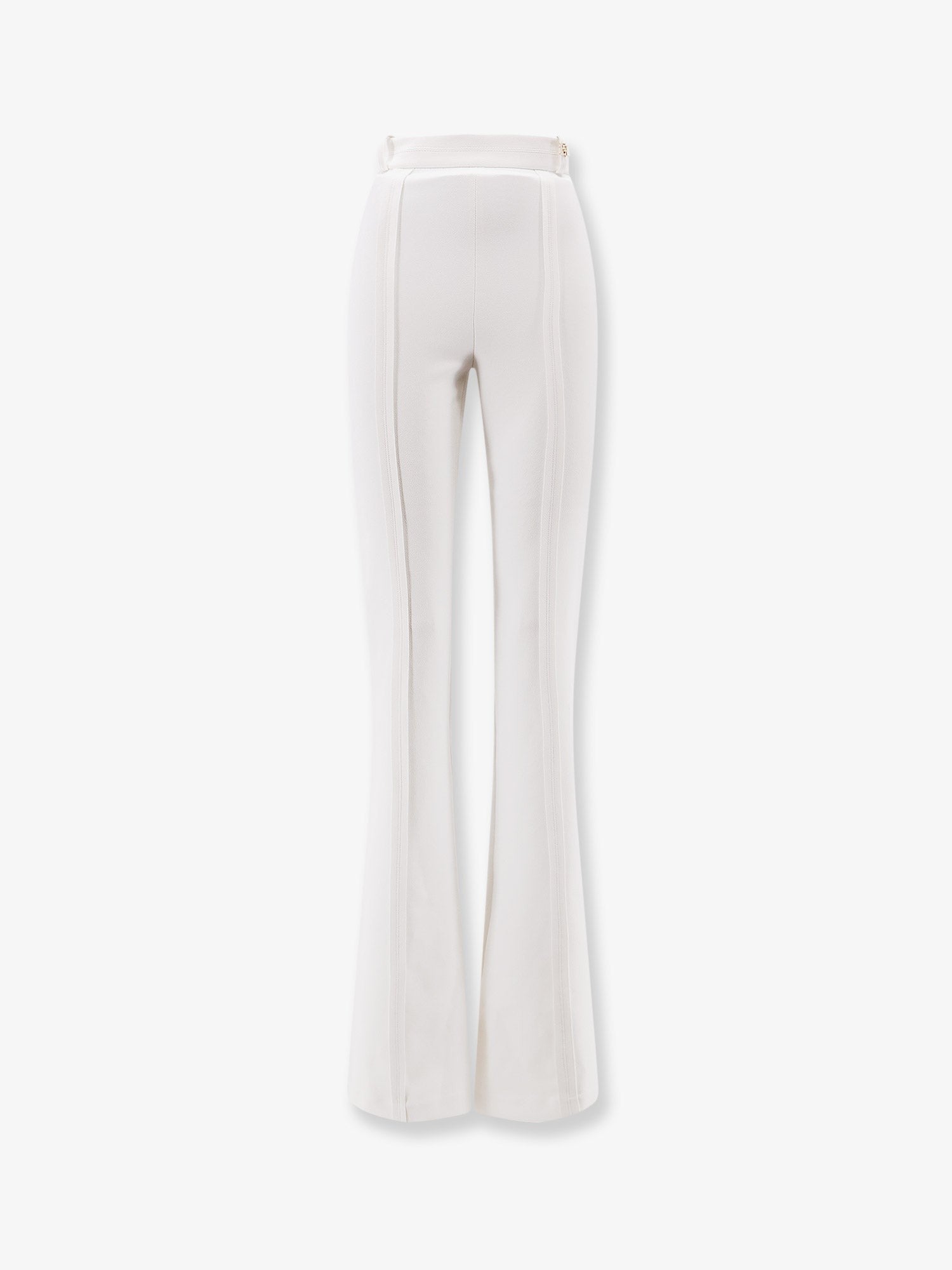 Elisabetta Franchi Women's Celana Daily Trousers White Elisabetta Franchi