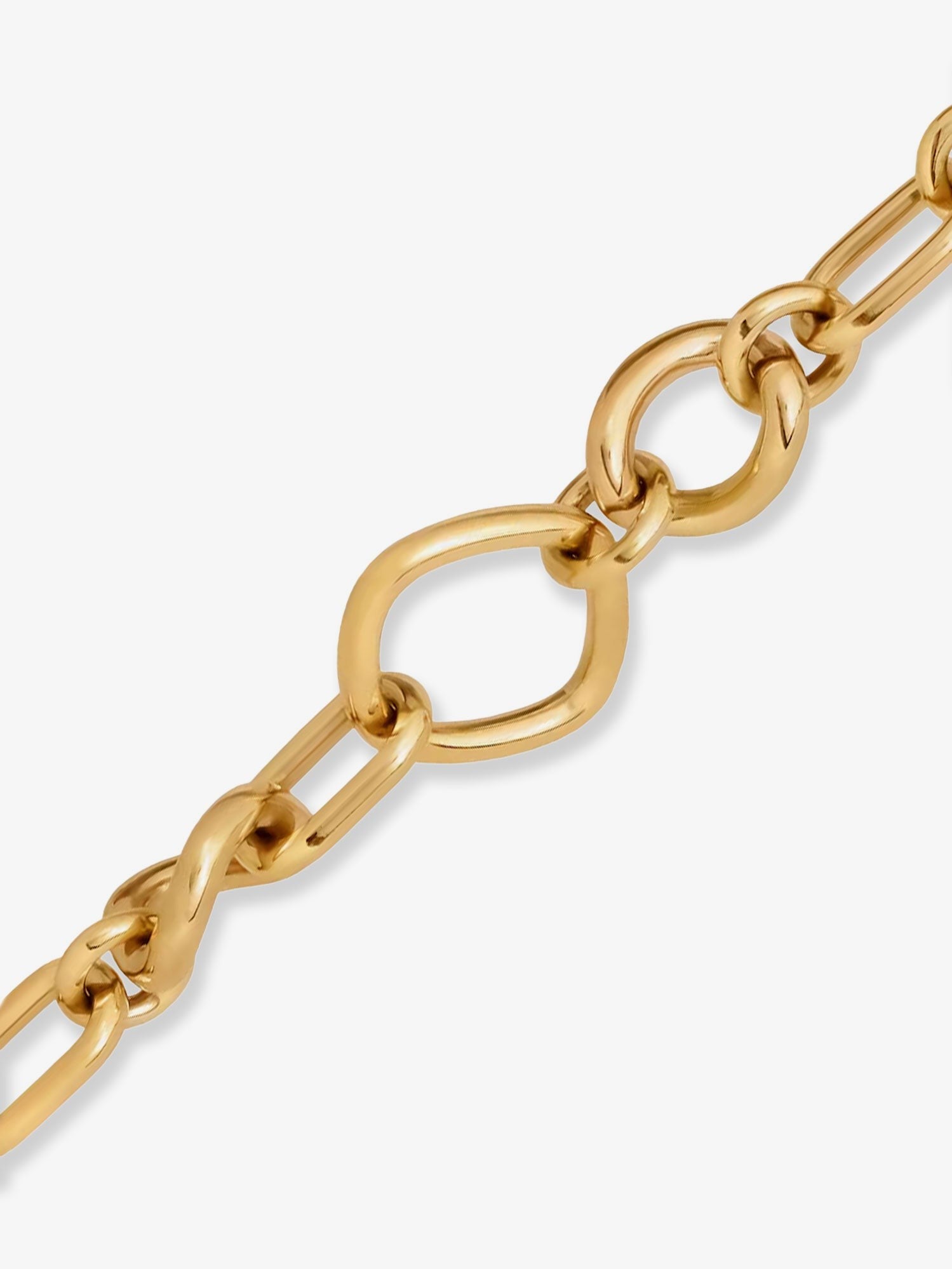 Celine Women's Celine Charms Modern Brass Bracelet Gold Celine