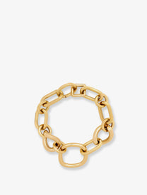 Celine Women's Celine Charms Modern Brass Bracelet Gold Celine