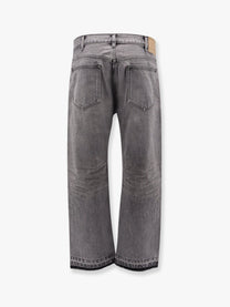 Celine - Celine Wesley Fringed Bottom Jeans - Men’s Clothing