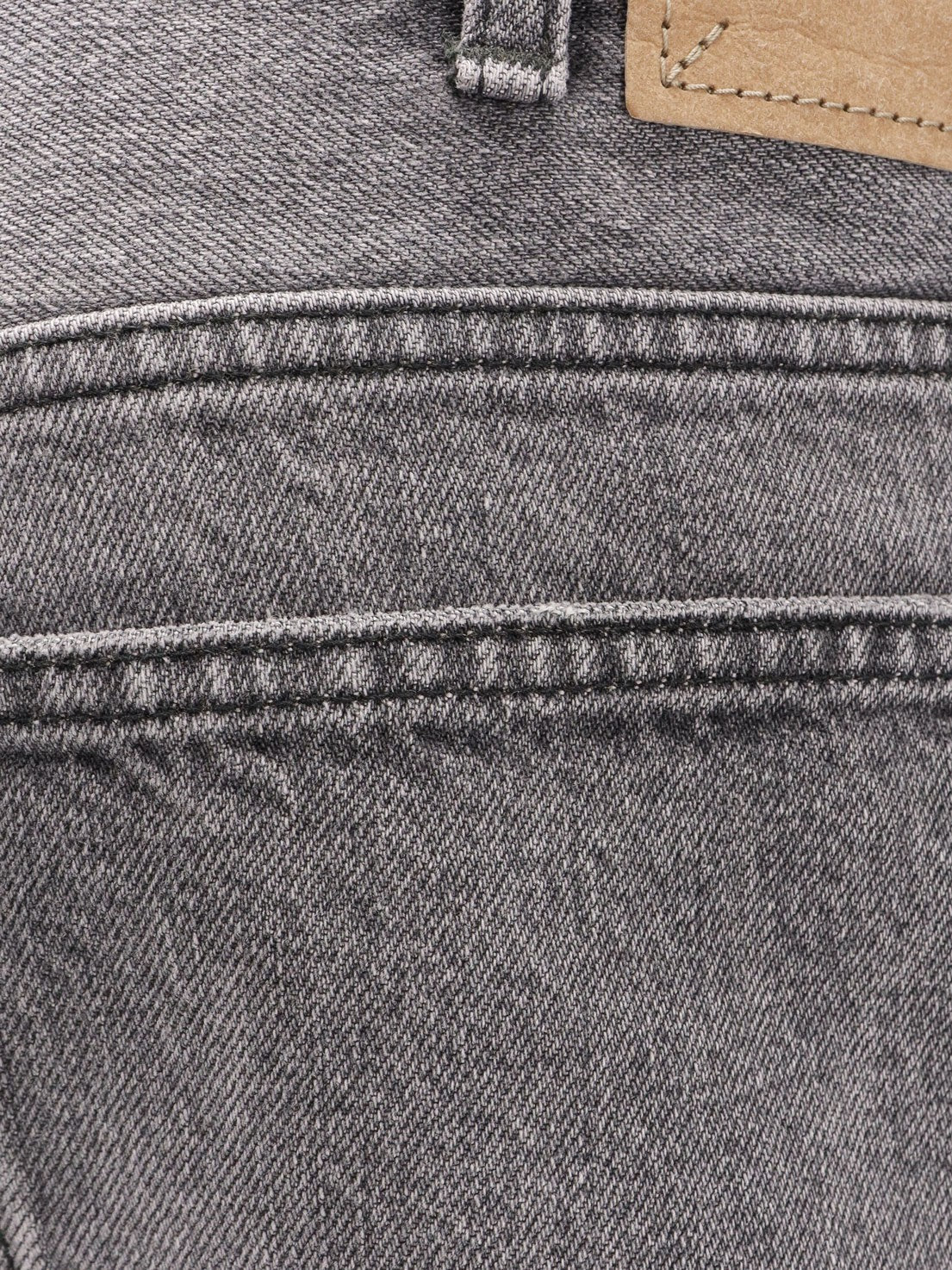 Celine - Celine Wesley Fringed Bottom Jeans - Men’s Clothing