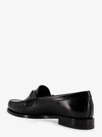Celine Men's Celine Luco Leather Loafers Black