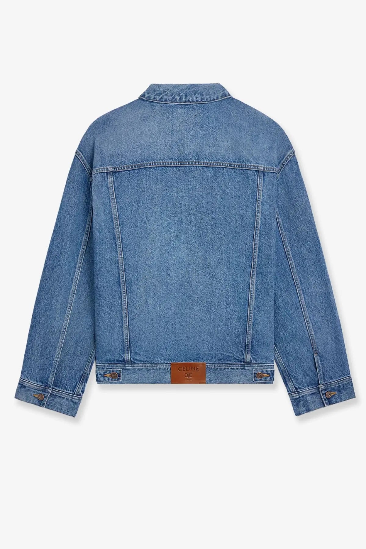Celine Men's Blue Denim Jacket Blue, view 2