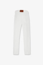 Celine Men's Boyfriend Cotton Trousers White, view 2