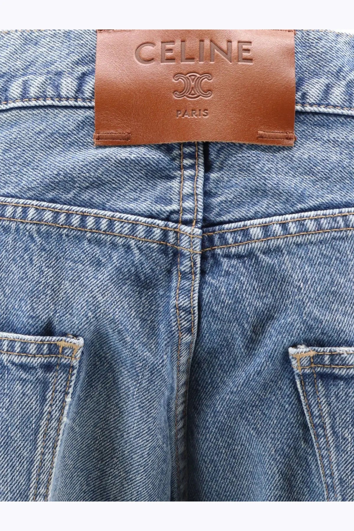 Celine Men's Boyfriend Denim Jeans Blue, view 3