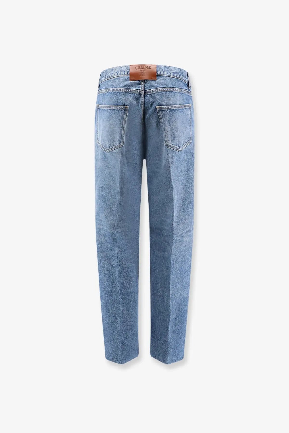 Celine Men's Boyfriend Denim Jeans Blue, view 2