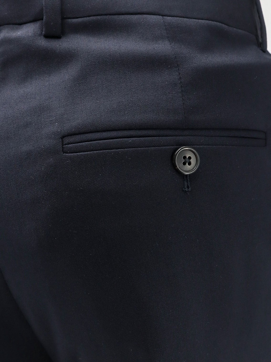 Celine Men's Classic Wool Trousers Blue, view 3