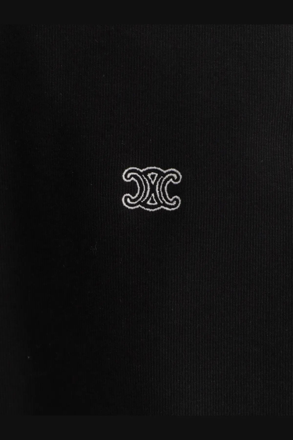 Celine Men's Cotton Sweatshirt Black