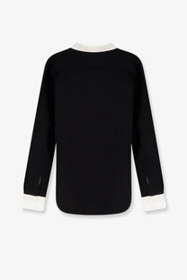 Celine Men's Cotton Sweatshirt Black