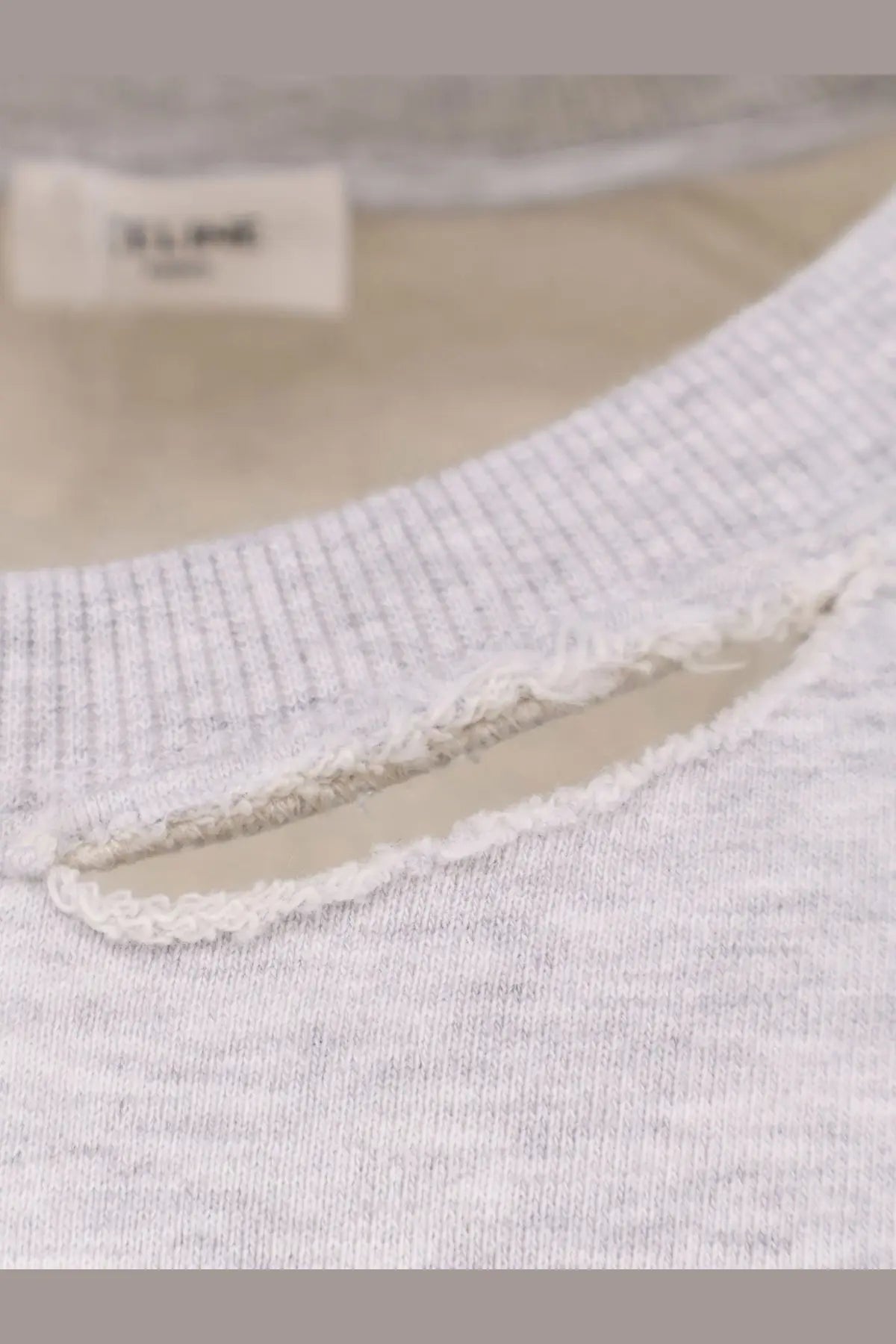 Celine Men's Cotton Sweatshirt Grey, view 3