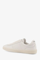 Celine Men's Low Top Leather Sneakers White, view 2