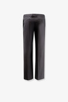 Celine Men's Pinstripe Wool Trousers White, view 2
