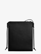 Celine Men's Sharp Leather Crossbody Bag Black, view 2