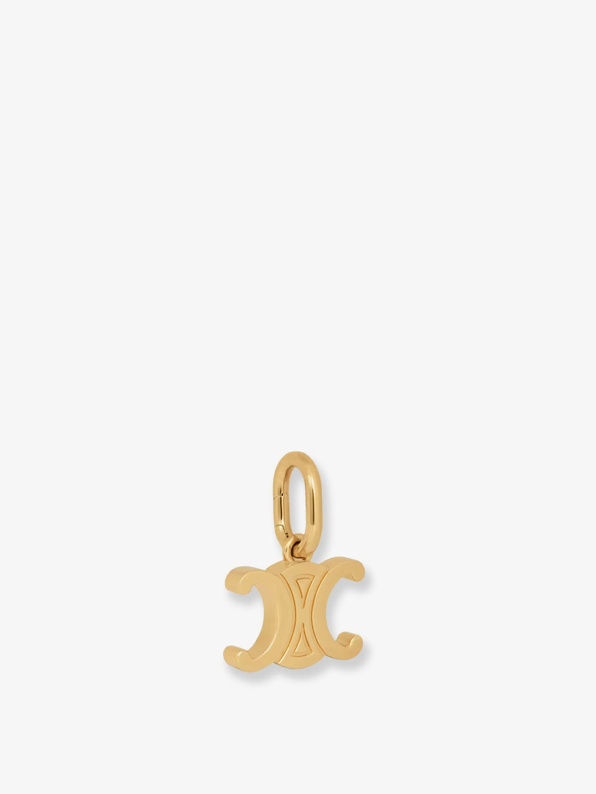 Celine Women's Celine Triomphe Brass Charm Gold