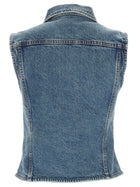 Lois Jeans Women's Celine Vest Blue, view 2