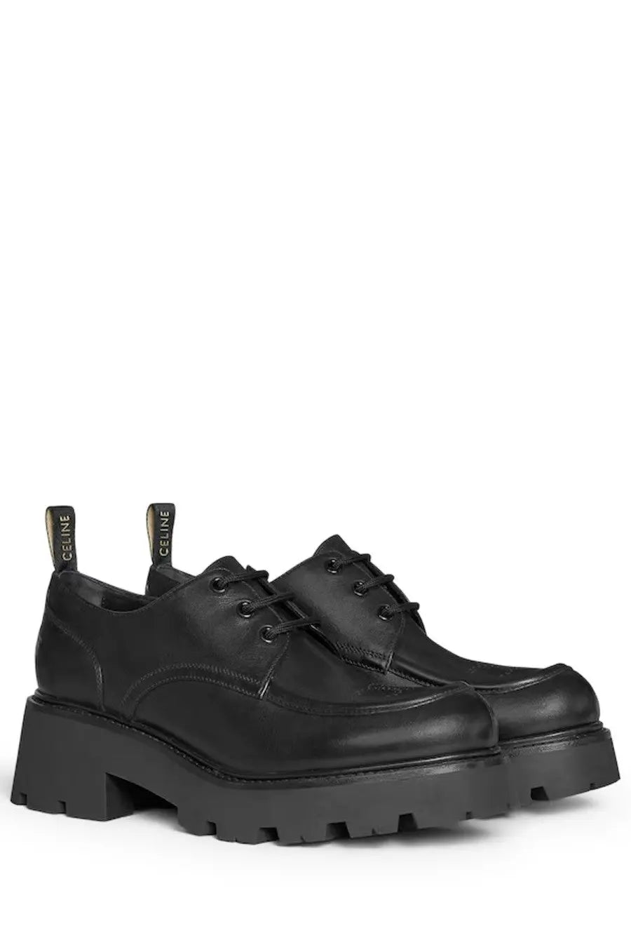 Celine Women's Derby Triomphe Black, view 2