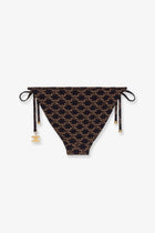 Celine Women's Jersey Bikini Bottom Brown, view 3
