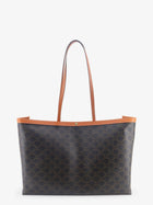 Celine Women's Medium Cabas Triomphe Canvas Shoulder Bag MIEL, view 2