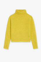Celine Women's Wool Turtleneck Yellow