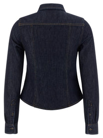 Dries Van Noten Cellie Den Shirt Blue