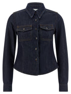 Dries Van Noten Cellie Den Shirt Blue