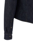 Dries Van Noten Cellie Den Shirt Blue, view 4