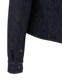 Dries Van Noten Cellie Den Shirt Blue