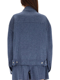 Sportmax Women's Celso Jacket Blue