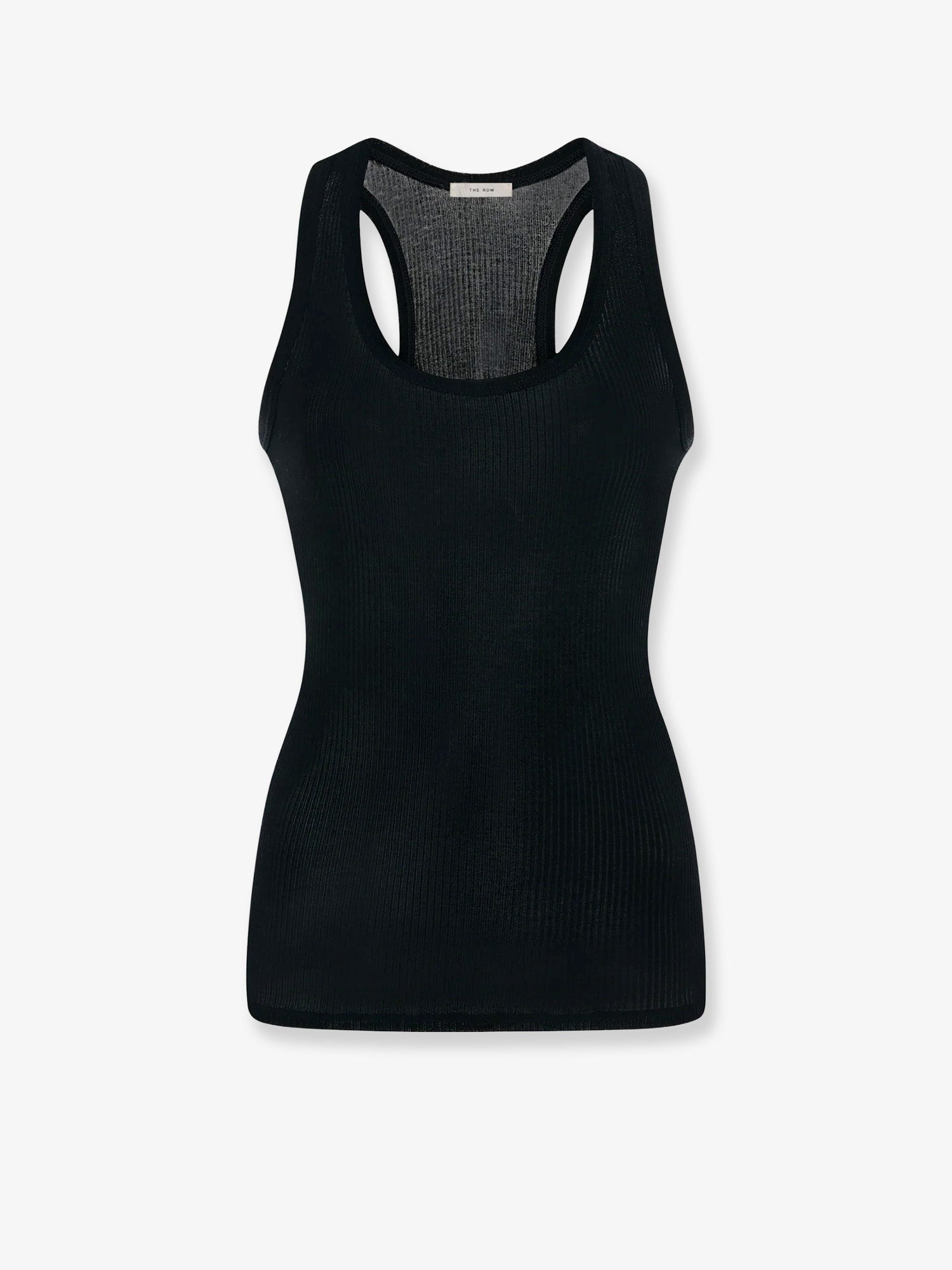 The Row Women's Cendrea Cotton Tank Top Black