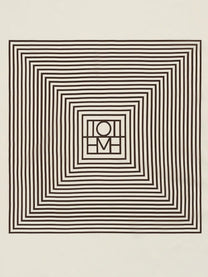 Toteme Women's Centered Monogram Silk Foulard Macadamia