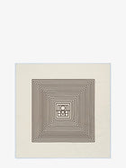 Toteme Women's Centered Monogram Silk Scarf Macadamia