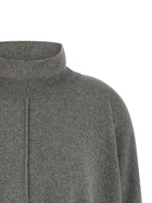 Alberta Ferretti Central Stitching Sweater Grey, view 3