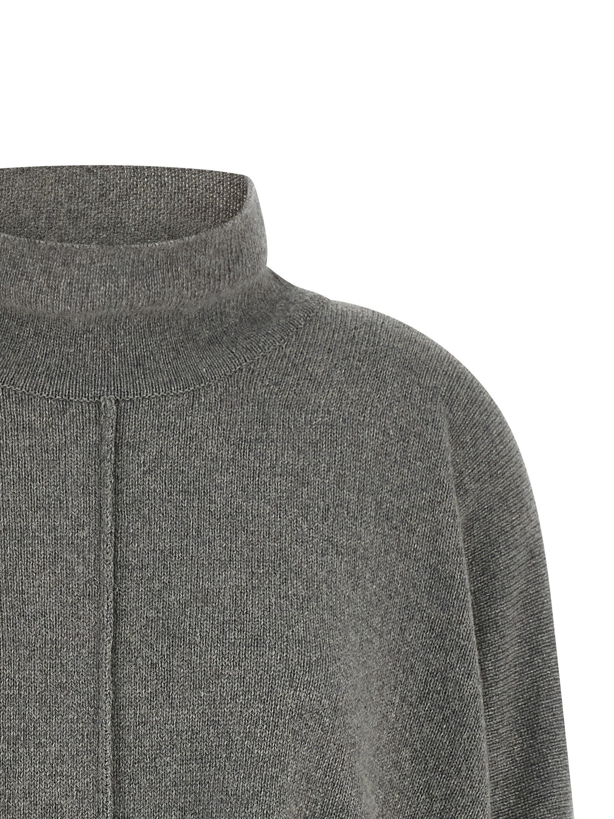 Alberta Ferretti Central Stitching Sweater Grey, view 3