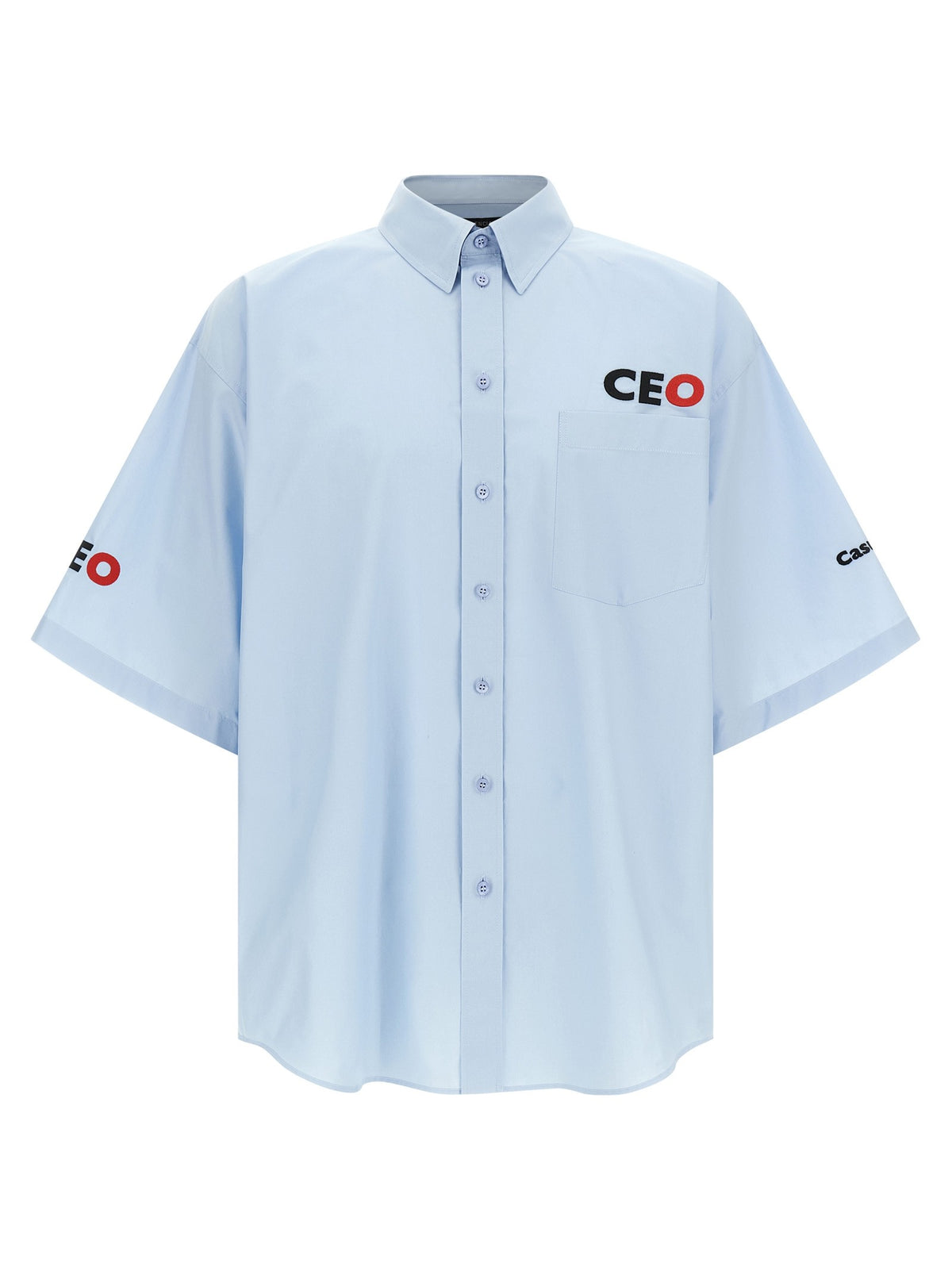 Balenciaga Ceo Uniform Shirt Blue