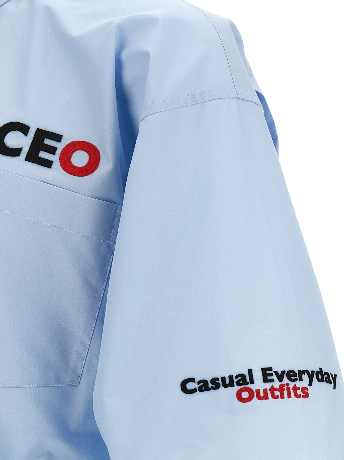 Balenciaga Ceo Uniform Shirt Blue