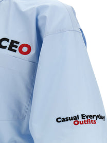 Balenciaga Ceo Uniform Shirt Blue