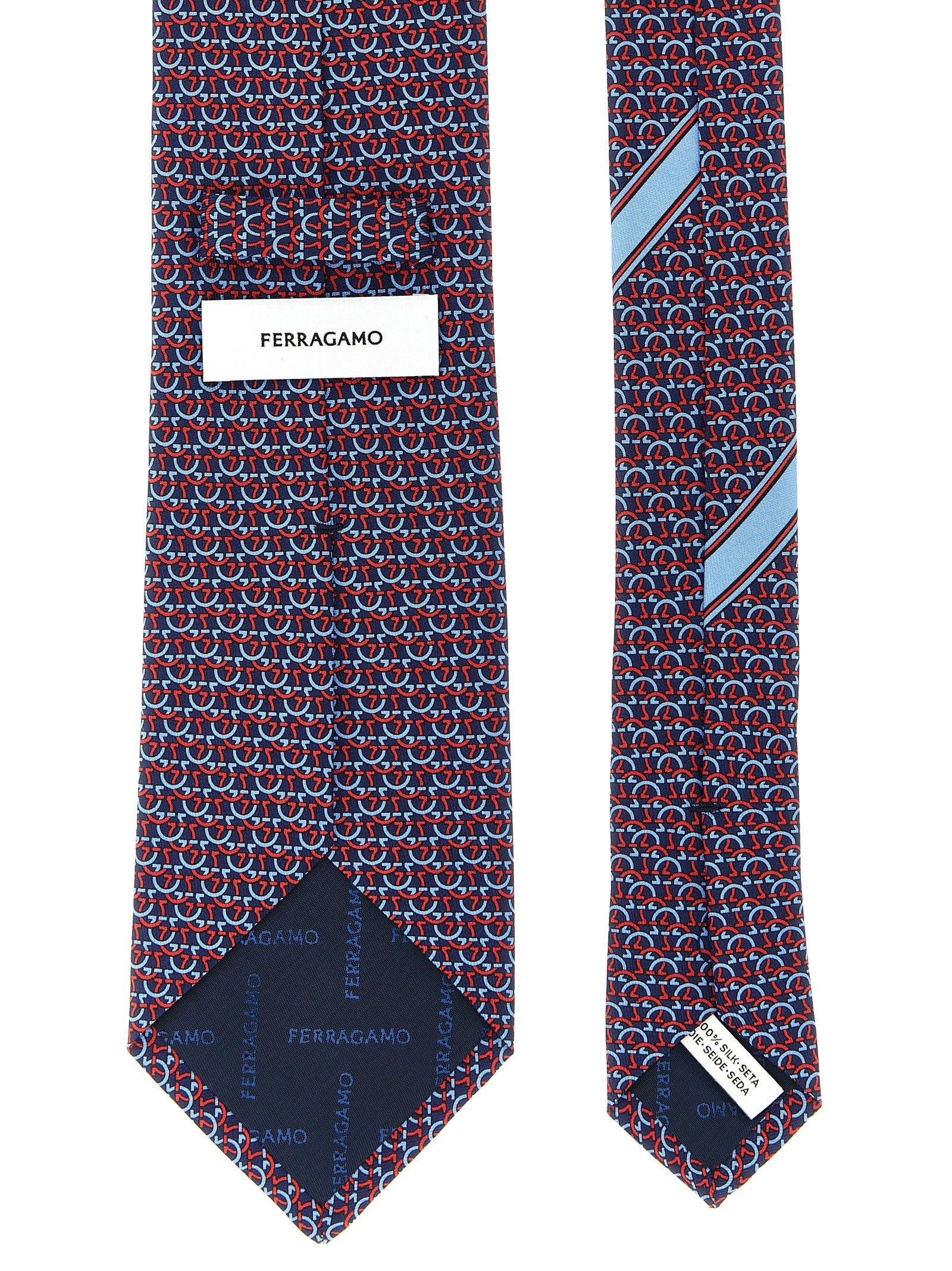Ferragamo Cerchio Tie Gold